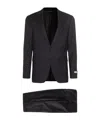 Canali Wool Two-piece Tuxedo Suit In Blue