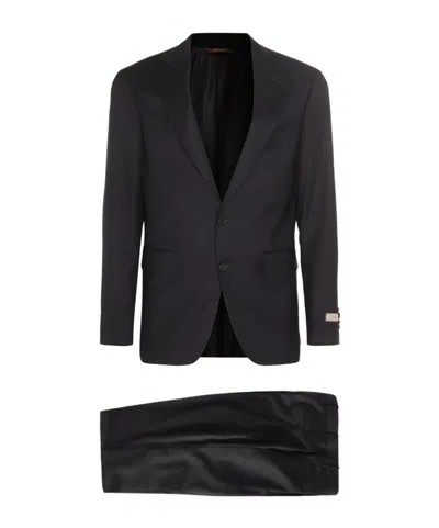 CANALI WOOL SINGLE-BREASTED SUIT