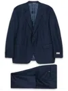 Canali Wool Suit In 蓝色