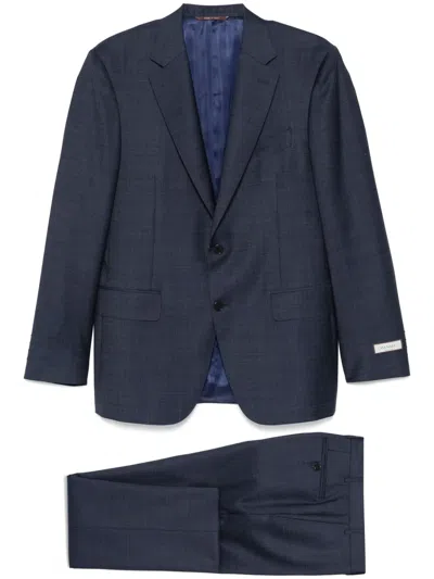 Canali Wool Suit In Blue