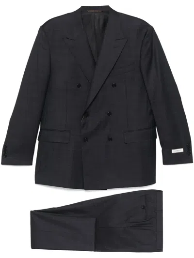 Canali Wool Suit In Blue