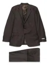 Canali Wool Suit In Brown