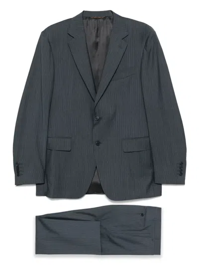 Canali Wool Suit In Gray