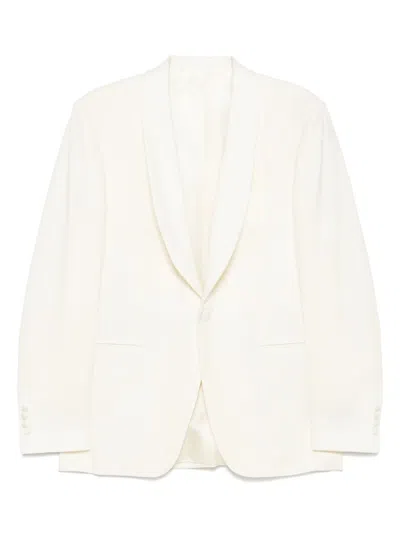 Canali Wool Suit In Neutral