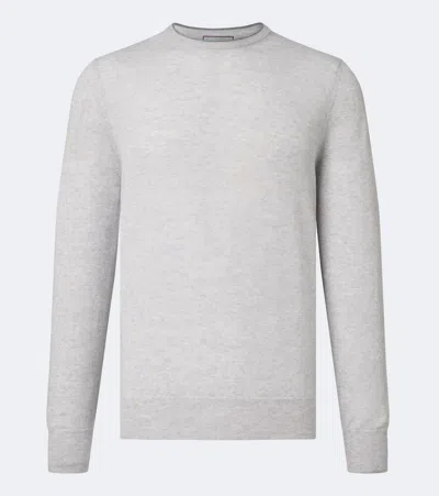 Canali Wool Sweater In Gray