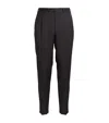 CANALI WOOL TAILORED TROUSERS