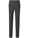 Canali Wool Trousers In Grey