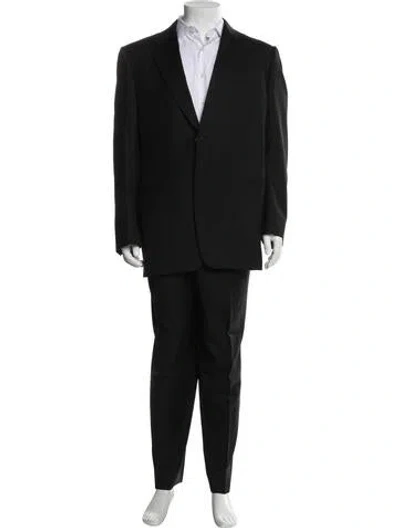 Pre-owned Canali Wool Two-piece Blazer In Black