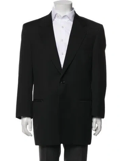 Pre-owned Canali Wool Two-piece Blazer In Black