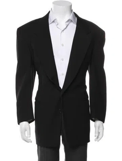 Pre-owned Canali Wool Two-piece Blazer In Blue