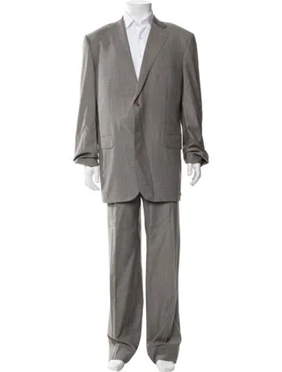 Pre-owned Canali Wool Two-piece Suit In Multi