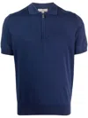 CANALI ZIPPED POLO SHIRT