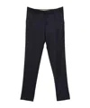 Canali Side-stripe Trousers In Black
