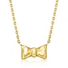 CANARIA FINE JEWELRY CANARIA 10KT YELLOW GOLD BOW NECKLACE