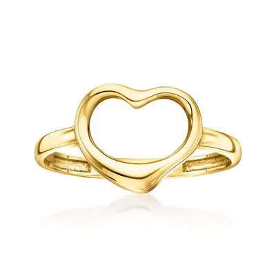 Canaria Fine Jewelry Canaria 10kt Yellow Gold Heart Ring