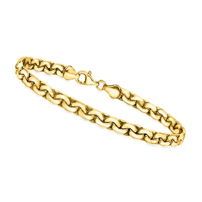 Canaria Fine Jewelry Canaria 10kt Yellow Gold Link Bracelet In Multi
