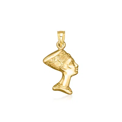 Canaria Fine Jewelry Canaria 10kt Yellow Gold Nefertiti Pendant