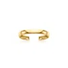 Canaria Fine Jewelry Canaria 10kt Yellow Gold Polished Toe Ring In Yellow