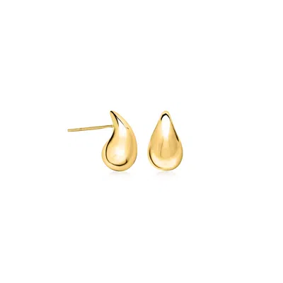 Canaria Fine Jewelry Canaria 10kt Yellow Gold Teardrop Earrings