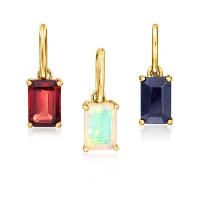 Canaria Fine Jewelry Canaria Emerald Pendant In 10kt Yellow Gold