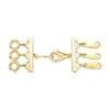 Canaria Fine Jewelry Canaria Italian 10kt Yellow Gold Layering Clasp In Yellow