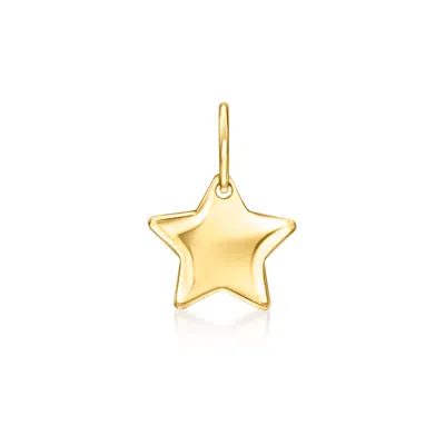 Canaria Fine Jewelry Canaria Italian 10kt Yellow Gold Petite Star Pendant