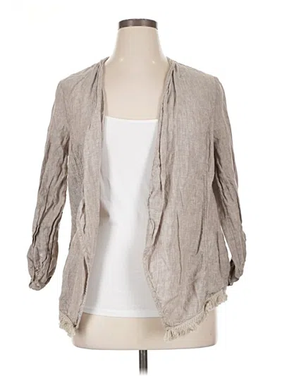 Pre-owned Canda Premium Kimono In Gray