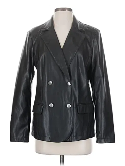 Pre-owned Candace Cameron Bure Blazer Jacket In Black