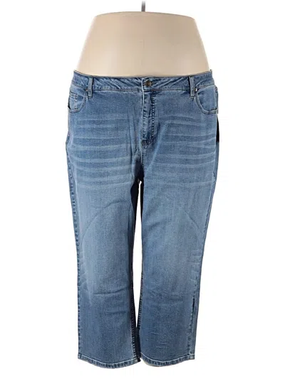 Pre-owned Candace Cameron Bure Jeans In Blue