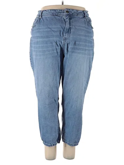 Pre-owned Candace Cameron Bure Jeans In Blue