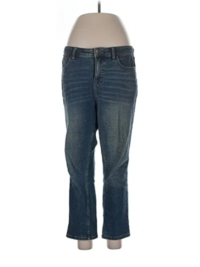 Pre-owned Candace Cameron Bure Jeans In Blue