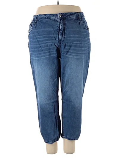 Pre-owned Candace Cameron Bure Jeans In Blue