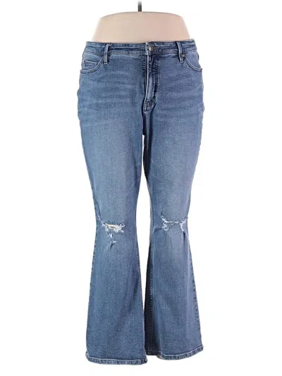 Pre-owned Candace Cameron Bure Jeans In Blue
