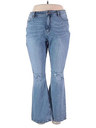 Pre-owned Candace Cameron Bure Jeans In Blue