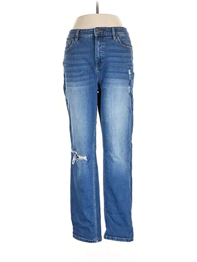 Pre-owned Candace Cameron Bure Jeans In Blue