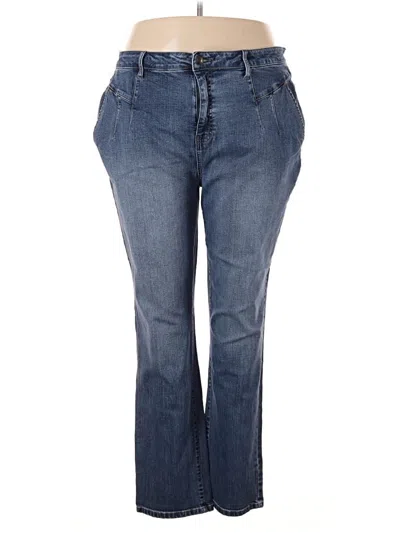 Pre-owned Candace Cameron Bure Jeans In Blue