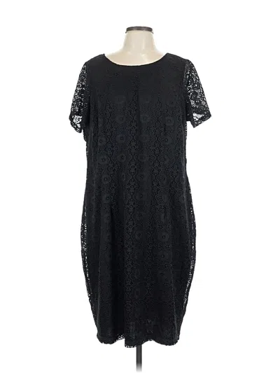 Pre-owned Candalite Casual Dress In Black