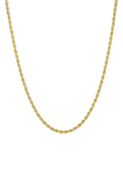 Candela Jewelry 10k Gold Twist Chain Necklace