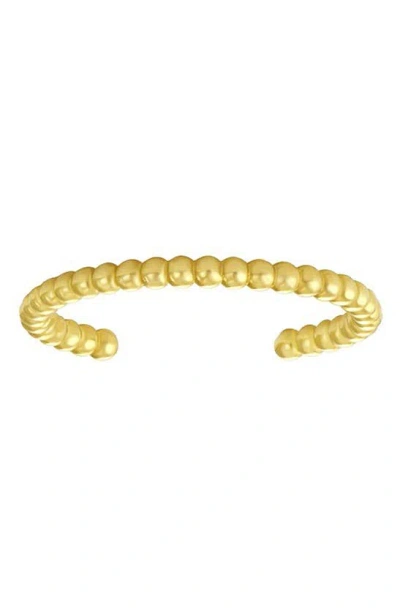 Candela Jewelry 10k Yellow Gold Beaded Toe Ring