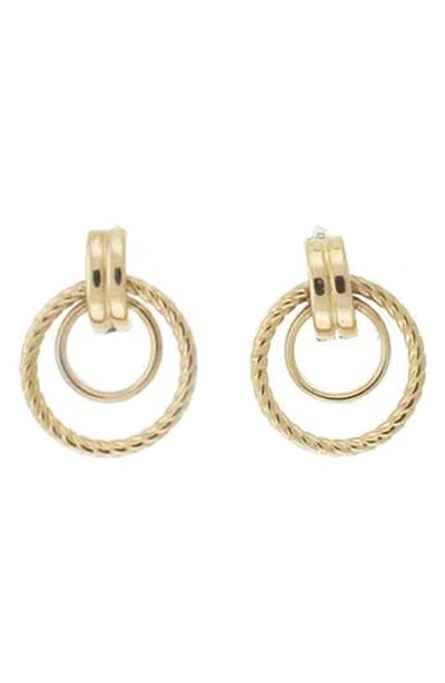 Candela Jewelry 14k Gold Doorknocker Earrings