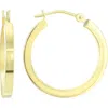 Candela Jewelry 14k Gold Hoop Earrings In Gold