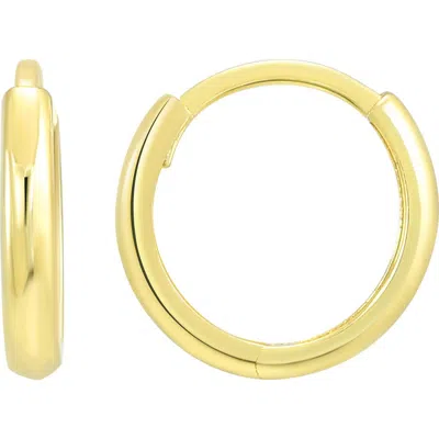 Candela Jewelry 14k Gold Mini Huggie Hoop Earrings