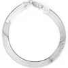 Candela Jewelry Herringbone Chain Bracelet In Silver