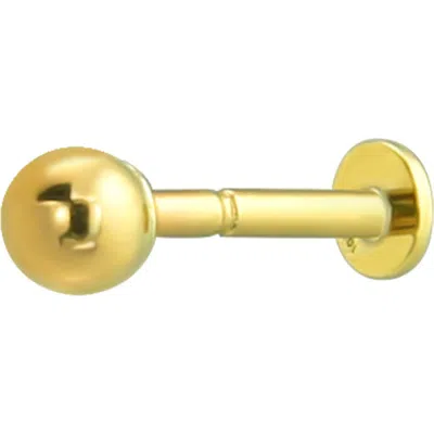 Candela Jewelry Single Ball Stud In Gold