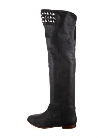 Pre-owned Candela Leather Boots In Black