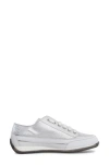 Candice Cooper Janis Strip Sneaker In Metallic