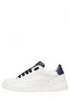 Candice Cooper Plongé Nappa Leather Sneakers In White