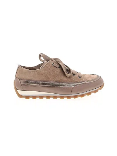 Pre-owned Candice Cooper Sneakers In Tan