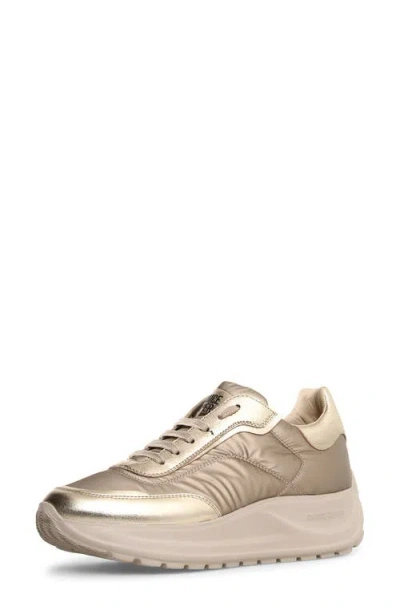 Candice Cooper Spark Platform Sneaker In Platinum