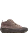 Candice Cooper Suede Sneakers In Brown
